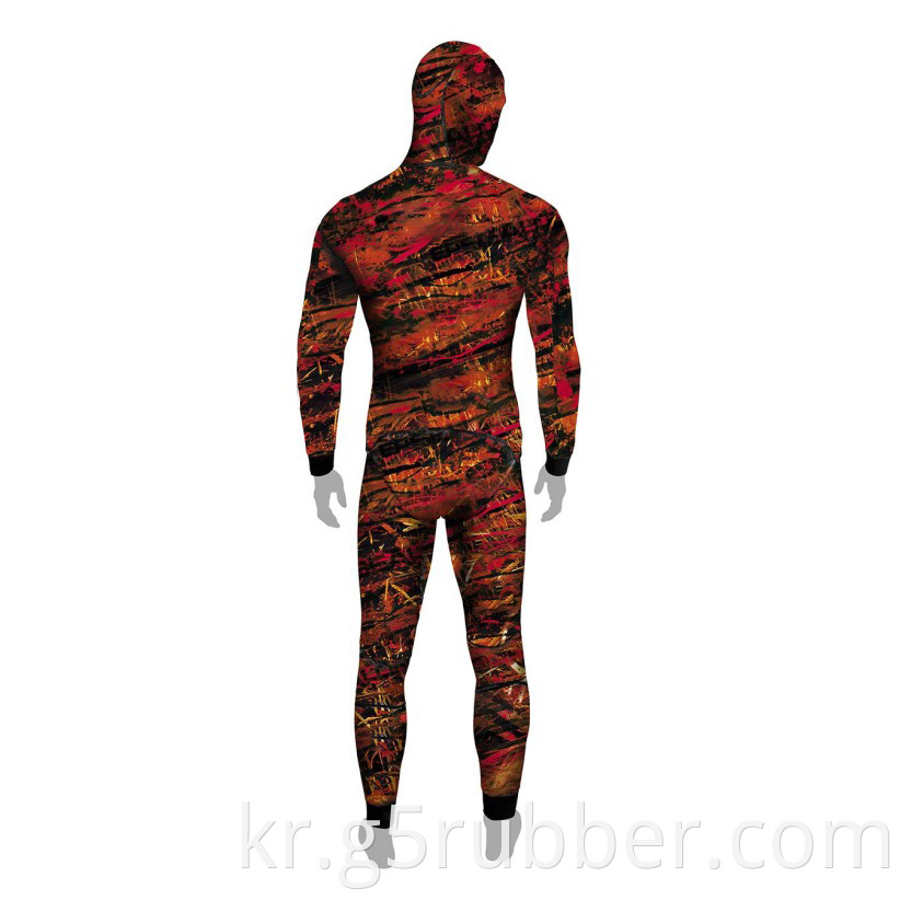 5mm Wetsuits 2 Pieces Hunting Fishing